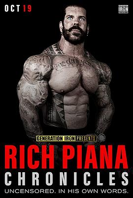 (Die Rich Piana Story)海报